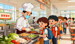 <b>校园食物平安让学生吃勤学好</b>